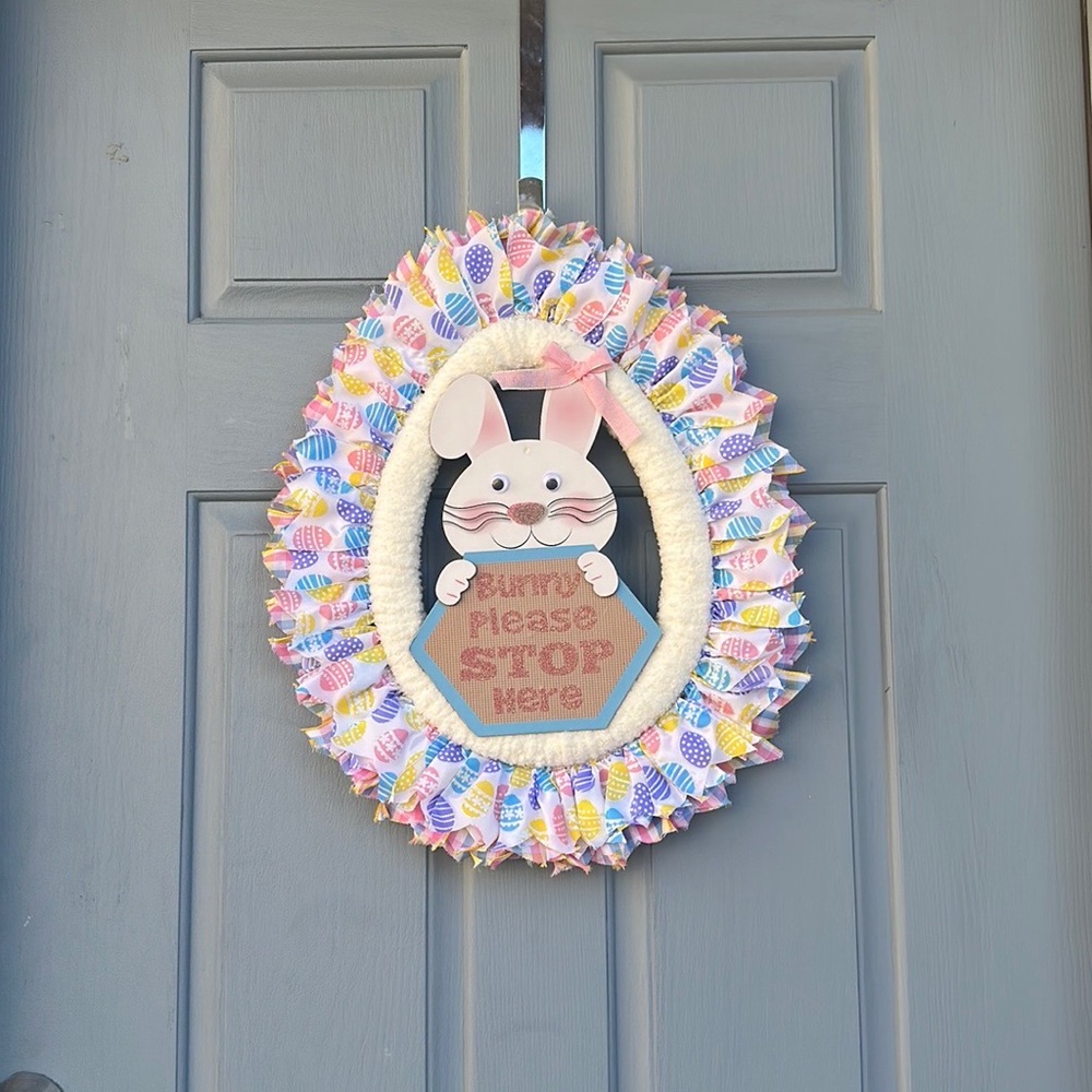 Handmade Easter wreath!